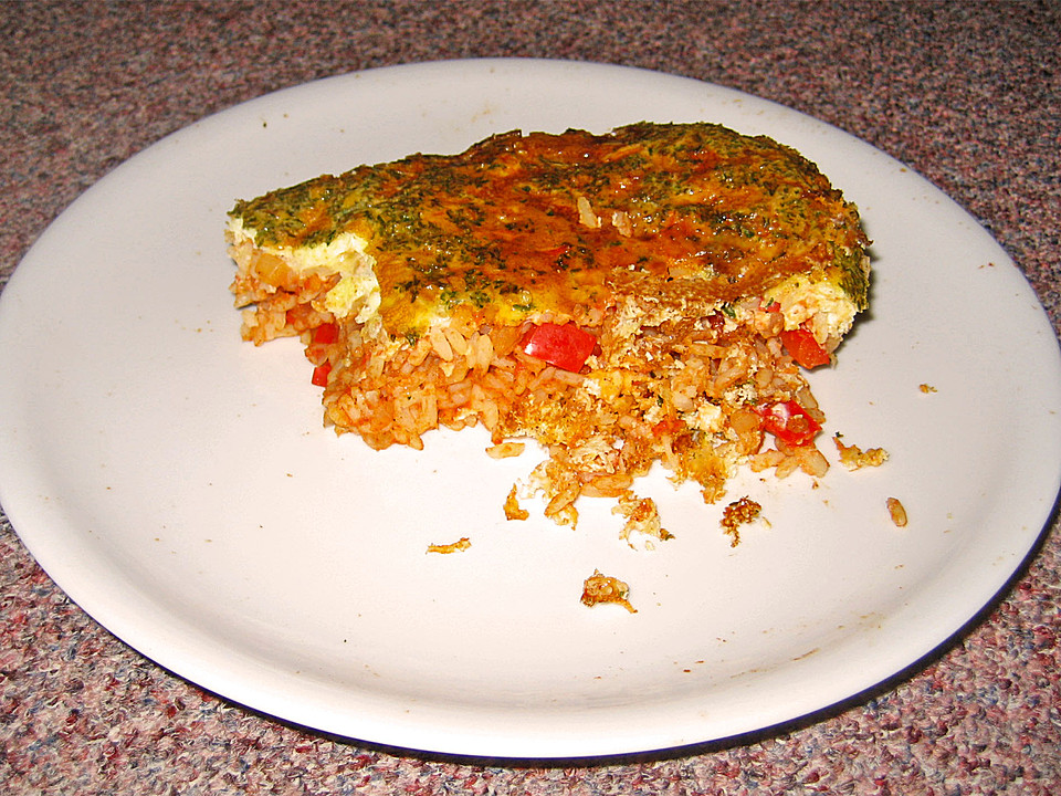 Pikanter Reisauflauf (Rezept mit Bild) von plumbum | Chefkoch.de