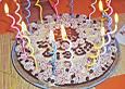 Fabis 15. Geburtstags - Browniekuchen