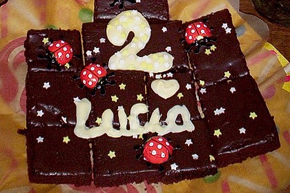 Fabis 15. Geburtstags - Browniekuchen 3