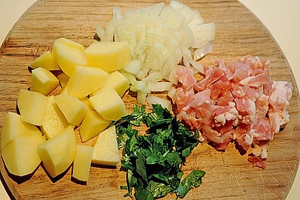 Kartoffel - Specksuppe