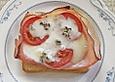 Schinken - Gorgonzola - Toast