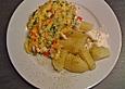 &Uuml;berbackener Pangasius