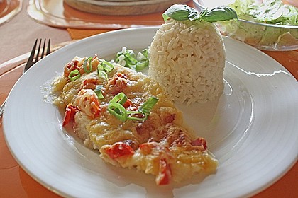 &Uuml;berbackener Pangasius 3