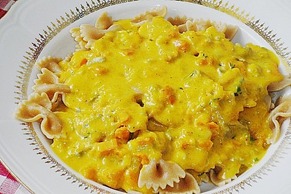 K&uuml;rbis - Gorgonzola - Sauce