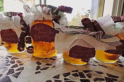Apfelgelee mit Ingwer, Limetten & Waln&uuml;ssen 1