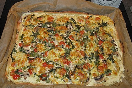 Vegetarischer Flammkuchen 2