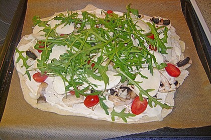 Vegetarischer Flammkuchen 3