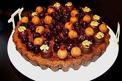 Amarenakirschen - Kastanien - Torte