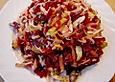 Krautsalat mit Rote Bete / Rote R&uuml;ben