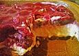 Kirschkuchen mit Amarettini - Boden