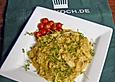 Chinakohlsalat mit Pfirsich - Leberwurst - Dressing