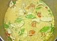 H&auml;hnchen mit Reisnudeln in Kokos - Gem&uuml;se - Sauce