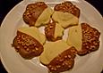 Gef&uuml;llte Nougatpl&auml;tzchen