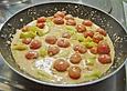 Pasta mit Tomaten - Gurken - Brunch - Sauce