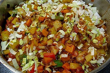 Gem&uuml;se - H&auml;hnchen - Pfanne 1