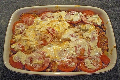 Bettis saftiger  Kartoffel - Tomaten - Hackauflauf 2