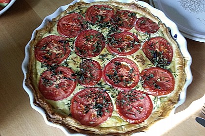 Tomaten-Schafskäse-Quiche 7