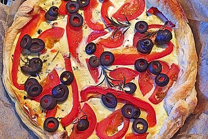 Tomaten-Schafskäse-Quiche 3