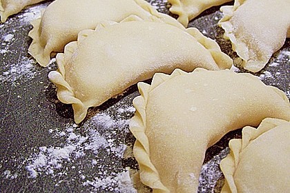 Russische Maultaschen mit Kartoffelf&uuml;llung