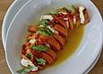 Papayasalat mit Mozzarella