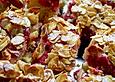 Johannisbeerkuchen mit Mandelkrokant