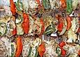 Grillspie&szlig;e mit Feta und Zucchini