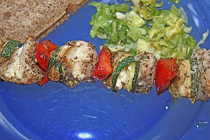 Grillspie&szlig;e mit Feta und Zucchini 2