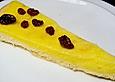 Gelber Kirchweihkuchen mit Grie&szlig;schmier
