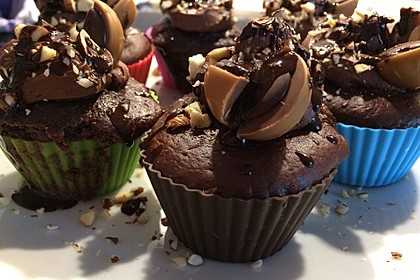 Schoko - Toffifee - Muffins 3