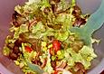 Frischer Salat &agrave; la miss-emily-erdbeer