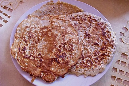 Haferflocken - Pfannkuchen 4