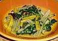 Pasta mit R&uuml;bstielgem&uuml;se