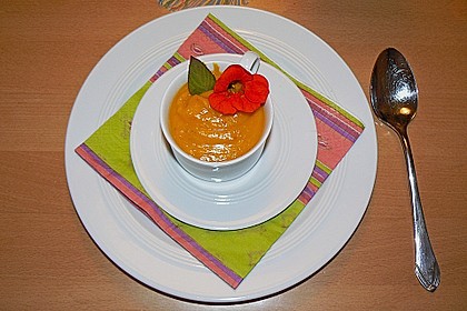 K&uuml;rbis - Orangen - Suppe 1