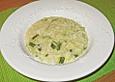 Risotto mit Zucchini und Pecorino