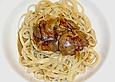 Spaghetti mit H&auml;hnchenleber