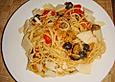 Spagetti Pangrattato e Olive