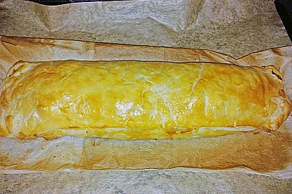 Zucchini - Bl&auml;tterteig - Strudel 1