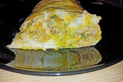 Zucchini - Bl&auml;tterteig - Strudel 2