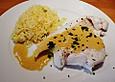 Kabeljau mit Senfsauce