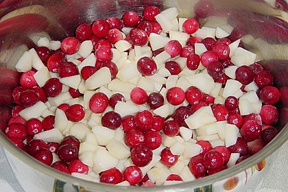 Birnenmarmelade mit Cranberries 1