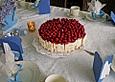 Himbeertorte mit Joghurt