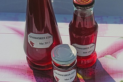 Johannisbeer - Essig 6