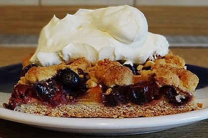 Obstkuchen mit Streuseln 8