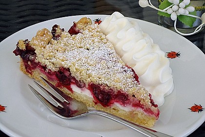 Obstkuchen mit Streuseln 2
