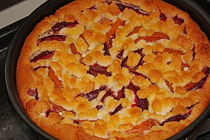 Obstkuchen mit Streuseln 6