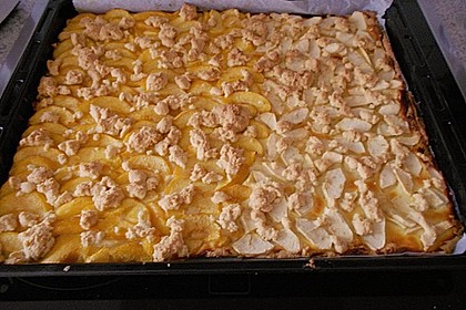 Obstkuchen mit Streuseln 20