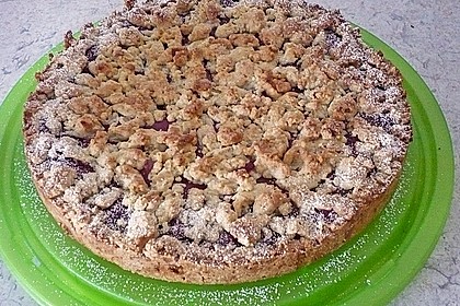 Obstkuchen mit Streuseln 14