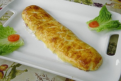 Schinken - Tomaten - Mozzarella - Strudel 10