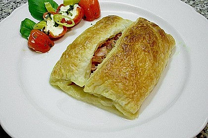 Schinken - Tomaten - Mozzarella - Strudel 5