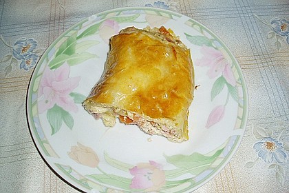 Schinken - Tomaten - Mozzarella - Strudel 32